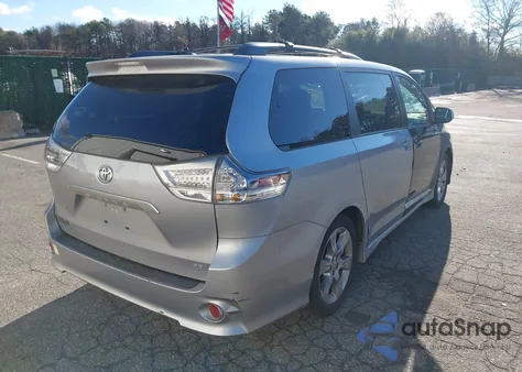 2012 Toyota Sienna Se 8 Passenger from USA, damaged, VIN 5TDXK3DC7CS265790